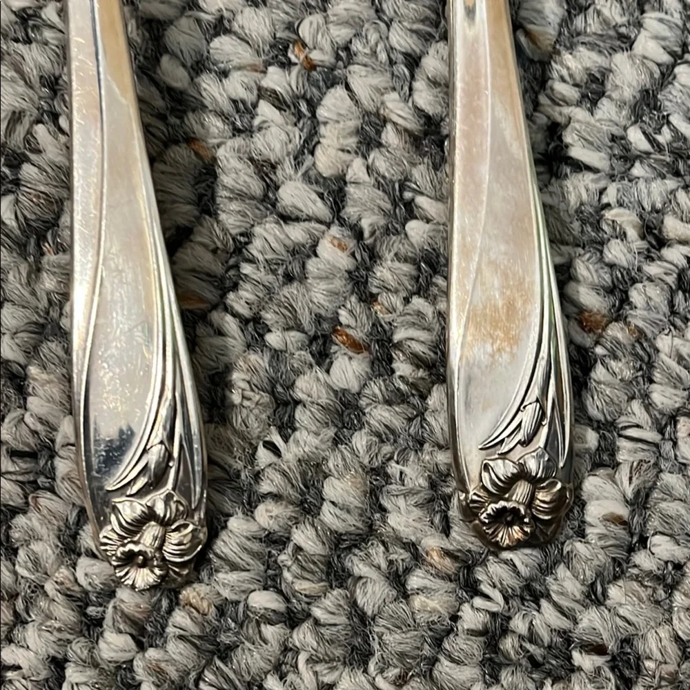 Elegant Spoon and Fork Set from 1847 Rogers Bros